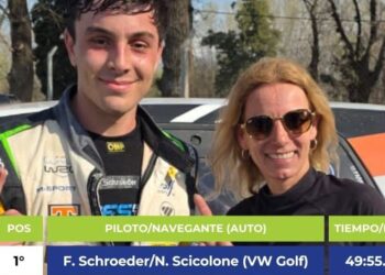 Rally de Arrecifes: las hermanas Scicolone, las mejores locales