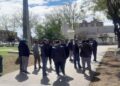 Trabajadores arrecifeños de Granja Tres Arroyos se reunieron con Bouvier