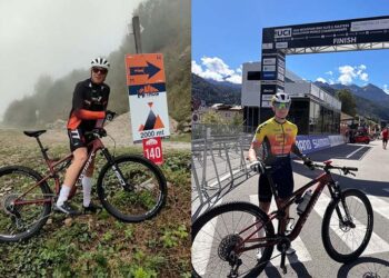 Dos arrecifeños corren junto a la élite del ciclismo mundial