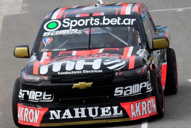 Toque y séptimo puesto para Canapino en TC PickUp en Balcarce