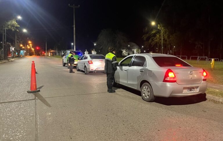Secuestran seis vehículos en controles de alcoholemia