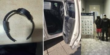 Detenido por daños y violencia: llevaba una tobillera electrónica