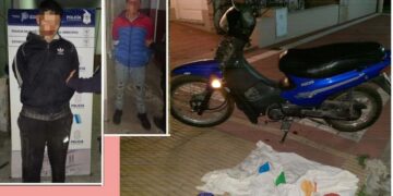 Dos jóvenes robaron una moto, vecinos agarraron a uno y la policía encontró al otro