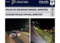 Todd: violento choque entre un auto y una moto