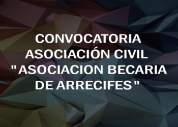 Asociación Becaria de Arrecifes: convocatoria a reempadronamiento de socios