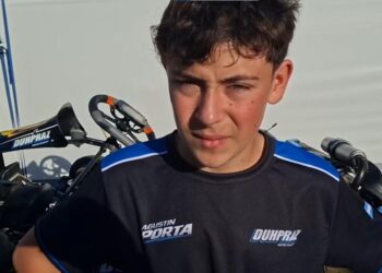 Agustín Porta en el Mundial de Kart: gran manejo e inesperada sanción