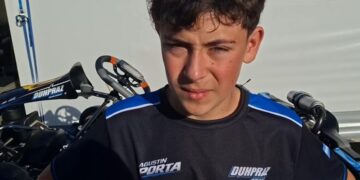 Agustín Porta en el Mundial de Kart: gran manejo e inesperada sanción