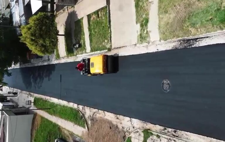 Finalizó la repavimentación en calle Santiago del Estero