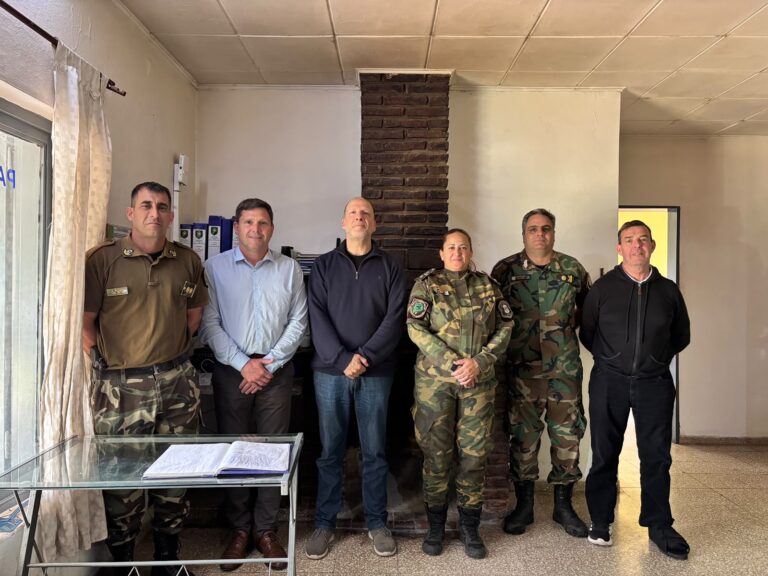 Cambio de mando en el Comando de Prevención Rural de Arrecifes