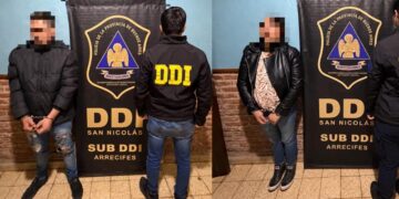 Arrecifeños detenidos por un violento robo en Chacabuco