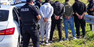 Persecución policial en Arrecifes y Sarmiento termina con cinco detenidos