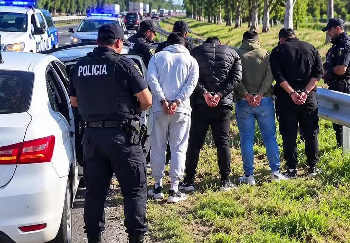 Persecución policial en Arrecifes y Sarmiento termina con cinco detenidos