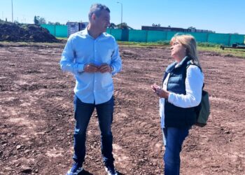 Gabilondo recibió a directora de BAESA por el Centro de Almacenamiento de Energía