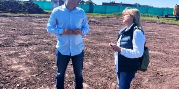Gabilondo recibió a directora de BAESA por el Centro de Almacenamiento de Energía