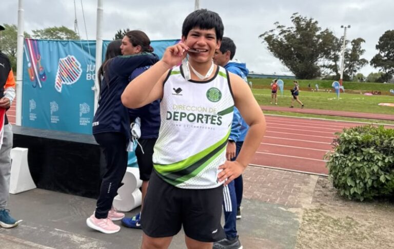 Juegos Bonaerenses: primera medalla para Arrecifes