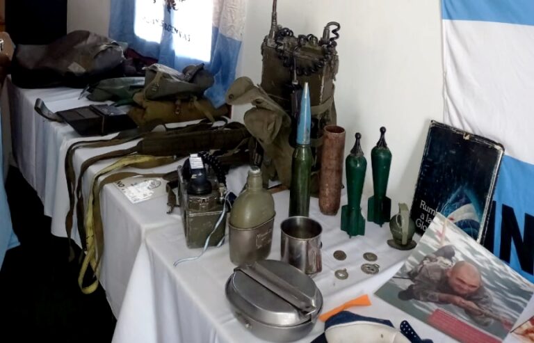 Muestra itinerante de Malvinas en Arrecifes