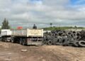 Arrecifes envió 4.820 kg de neumáticos para reciclar